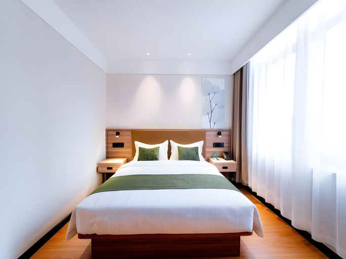 Bedroom 2, GreenTree Inn Express Hebei Tangshan Guyan District Xinguang Road, Tangshan