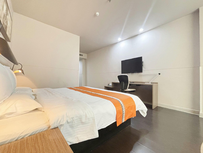 Bedroom 5, Jinjiang Inn Select Wuwei Railway Station Wanda Plaza, Wuwei