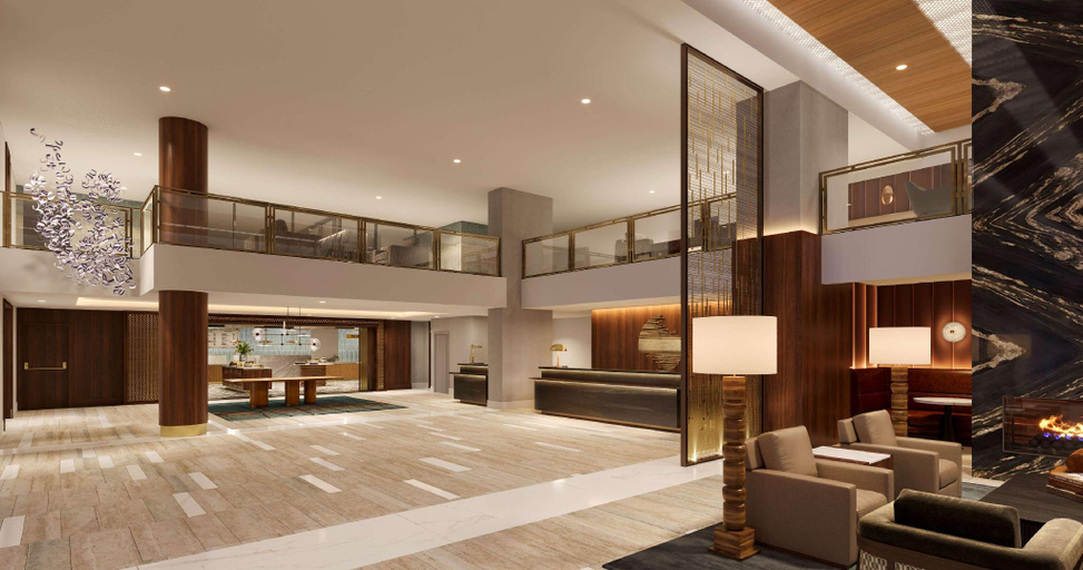 Public Area 2, Hilton Arlington Rosslyn The Key, Arlington
