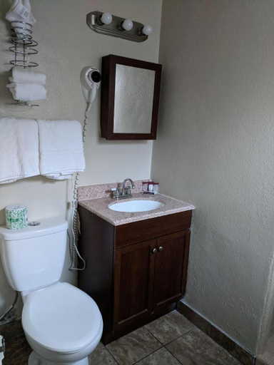 Bathroom 3, La Hacienda Motel, Seattle