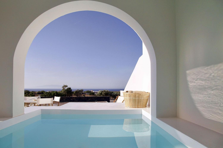 Sport & Beauty 2, Wonderful Santorini House Villa Athiri Private Pool Sea Views & Plunge, South Aegean