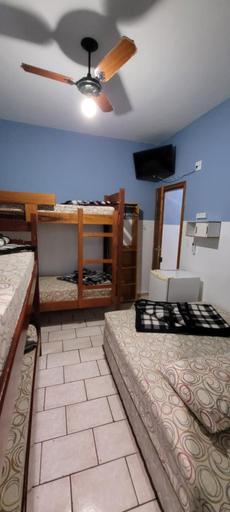 Bedroom 2, Pousada e Restaurante Estrela Azul, Aparecida
