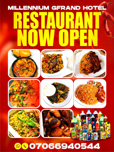 Food & Drinks, Millennium grand hotel, Ikpoba-Okha