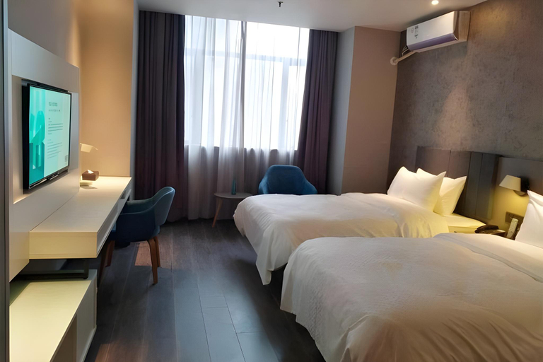 Bedroom 2, Ease Hotel Wuhan Hanzheng Street, Wuhan