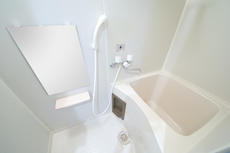 Bathroom 2, シティアヴェニュー旭町 - 札幌の学園前駅から徒歩6分 - コンパクトな快適ステイ, Sapporo