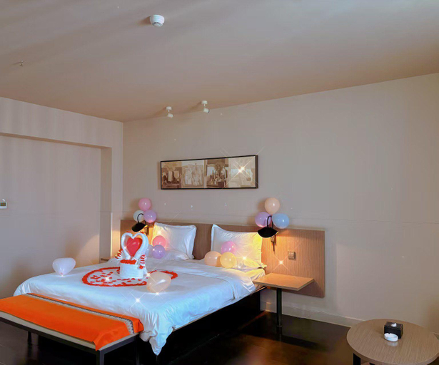Bedroom 2, Jinjiang Inn Select Wuwei Railway Station Wanda Plaza, Wuwei