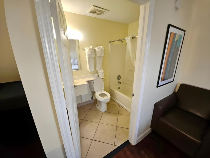 Bathroom 3, Tampa Bay Extended Stay Airport, Hillsborough