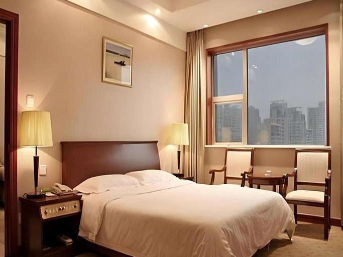 Bedroom 2, Shanghai Shaanxi Business Hotel, Shanghai