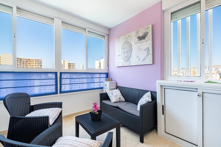 Balcony/terrace, Gemelos 22 Resort Apartment 2-15-B Levante Beach, Alicante