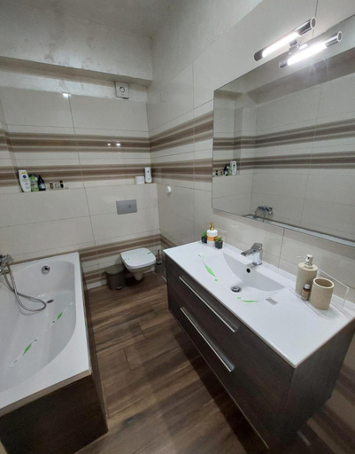 Bathroom, White Tower Apart Hotel, Navodari