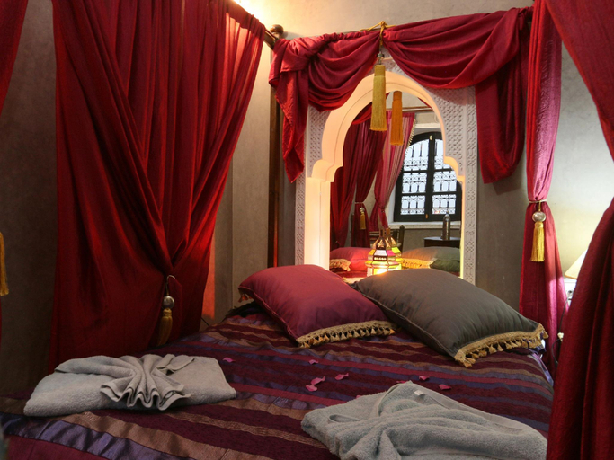 Bedroom 1, Riad El Bellar, Marrakech