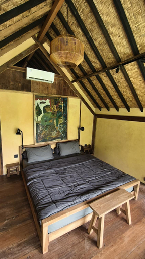 Bedroom 3, Lotus Forest Houses, Bantul