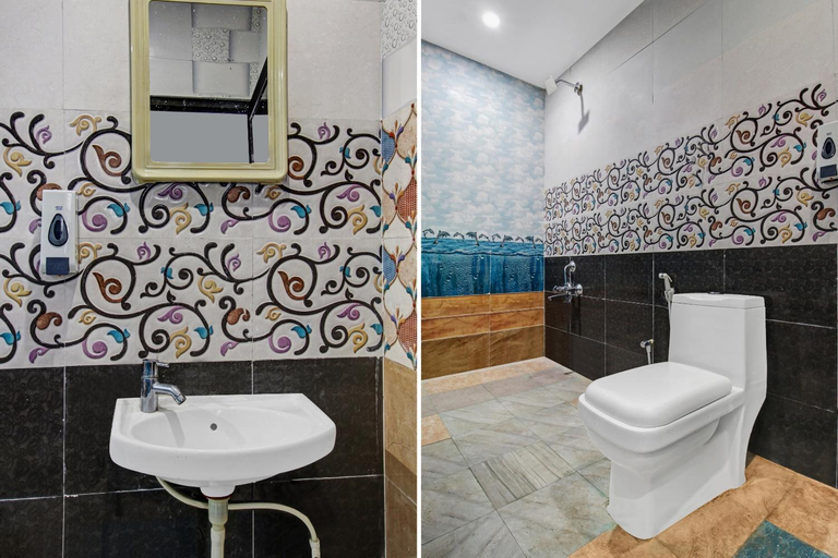 Bathroom, Hotel O M & M Hospitality, Bangalore Rural