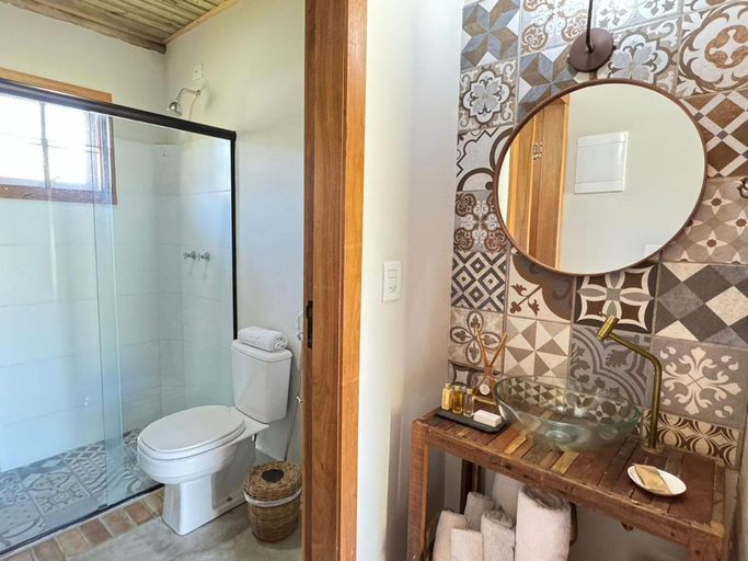 Bathroom, Cabanas Portal da Serra, Mogi das Cruzes