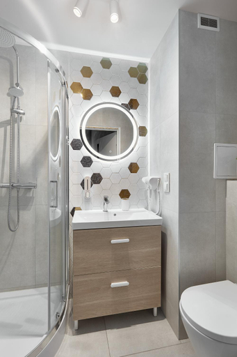 Bathroom 3, Amber Premium Apartments, Bydgoszcz City