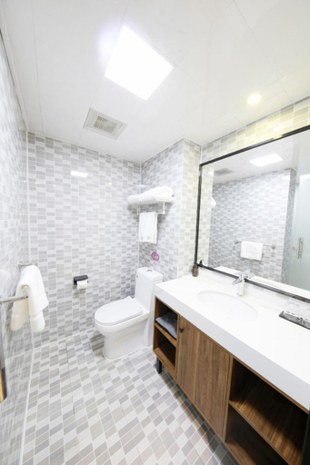 Bathroom 4, Shanghai Huhua Business Hotel, Shanghai