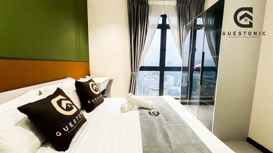 Bedroom 2, Neu Suites Cozy Studio by Guestonic, Kuala Lumpur