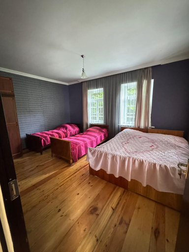 Bedroom, Pshavi, village Migriaulta, near Chargali, Dusheti