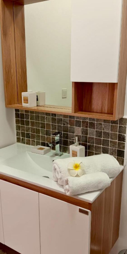 Bathroom, 3bed villa with private pool and rooftop with a sea view in flic-en-flac, Mauritius, Black River