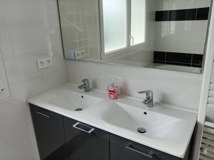 Bathroom 2, argagnon 64 chambre sbd wc salon prives, Pyrénées-Atlantiques