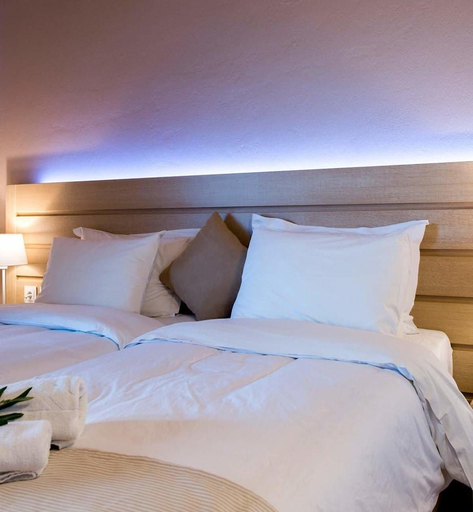 Bedroom 3, Krouzeri Beach Apartments, Ionian Islands