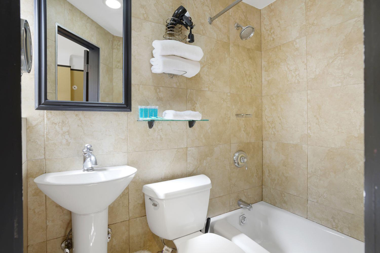 Bathroom 4, Mansfield, New York