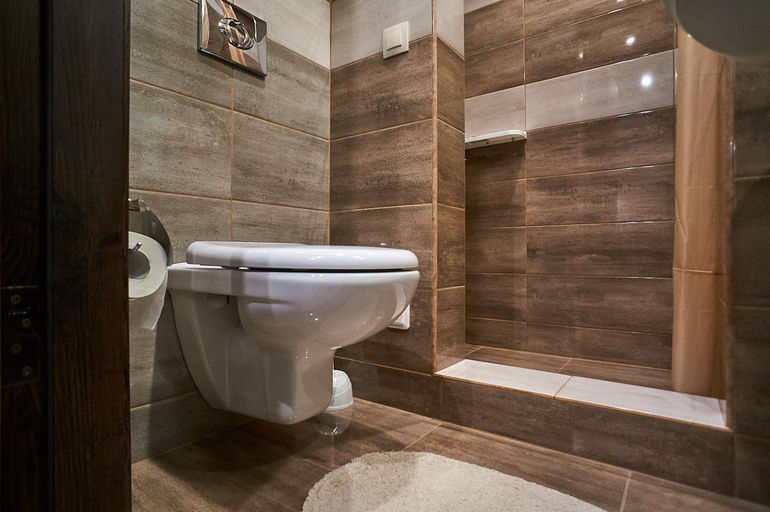 Bathroom 3, Mini-Hotel FILIN, Omskiy rayon