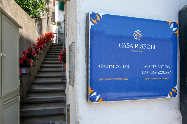 Entrance, Casa Rispoli Praiano, Salerno