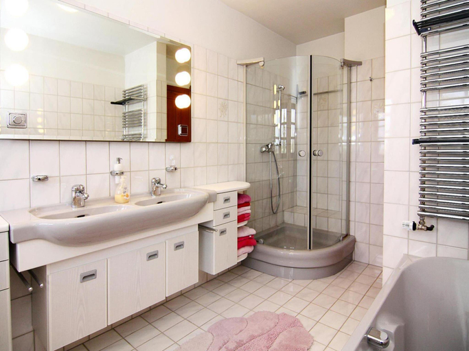 Bathroom, Friesenhaus nahe Wattenmeer Welterbe, Nordfriesland