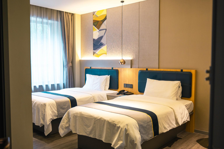Bedroom 2, Home Inn Style Baishan Minzhong Street, Baishan