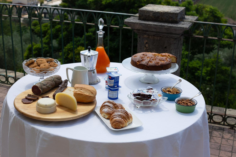 Food & Drinks 3, Breakfast-1844 Frescoes -Panoramic Solarium- Centuries Old-Park - Villa Mastrangelo, Ascoli Piceno
