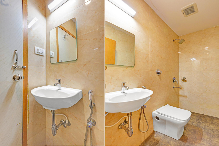 Bathroom 4, Fabhotel Siddarth Prime, Krishna