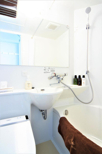Bathroom, MARUTAMACHI Crystal Hotel, Kyoto