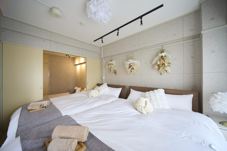 Bedroom 2, renewal! 小曽根駅近・モダン韓国風・駅近5分, Nagoya