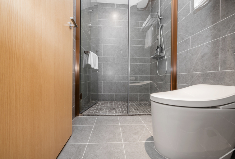 Bathroom 3, Hotel Yating (Estação de Metrô Nanshan, Cidade Costeira de Shenzhen), Shenzhen