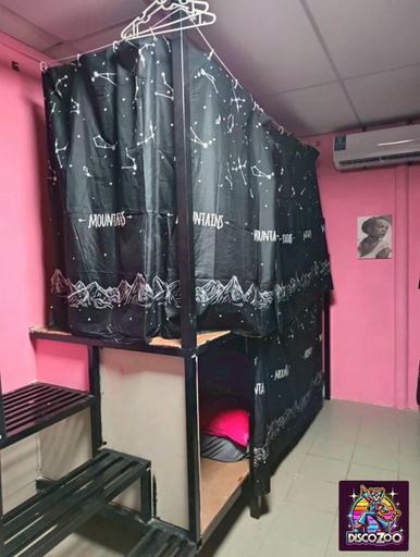 Bedroom 4, DISCO ZOO Bar & Hostel, Ko Phangan