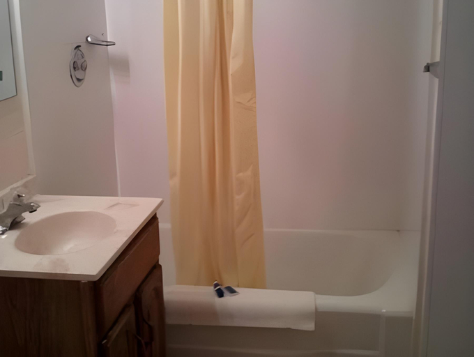 Bathroom 2, Budget Inn Fairport, Monroe