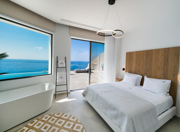 Bedroom 2, Aeliades Villas, Ionian Islands