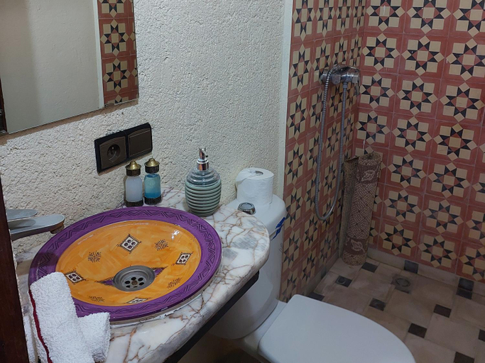 Bathroom 4, Ouirgane discovery lodge, Al Haouz