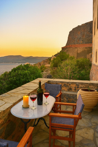 View 3, Pablito House-Seaview Monemvasia Nests, Peloponnese