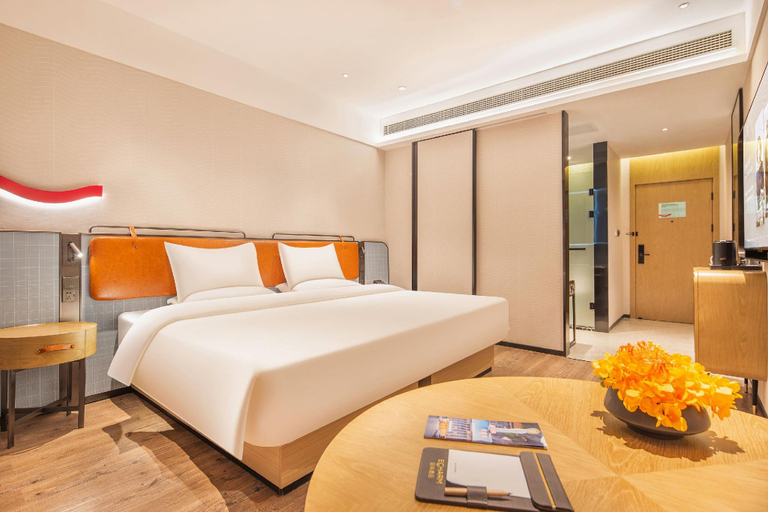 Bedroom 2, Echarm Hotel Luoyang Yiyang, Luoyang