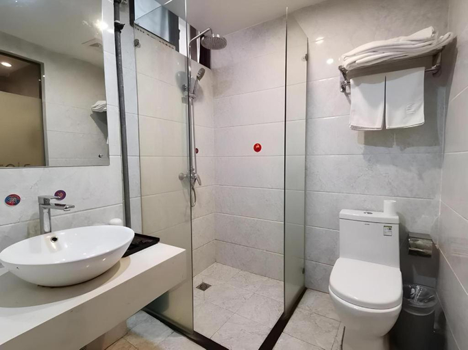 Bathroom, Jun Hotel Hubei Wuhan Jianghan District Jianghan Road Walking Street, Wuhan