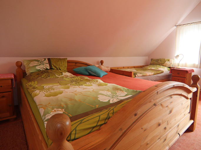 Bedroom 2, Romantische Ferienwohnung in Boldenshagen, Rostock