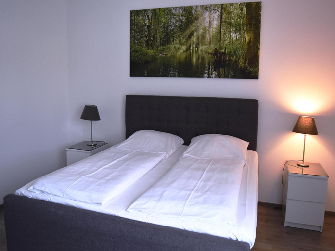 Bedroom 2, Appartements mit Blick auf die Spree in Lubben, Dahme-Spreewald