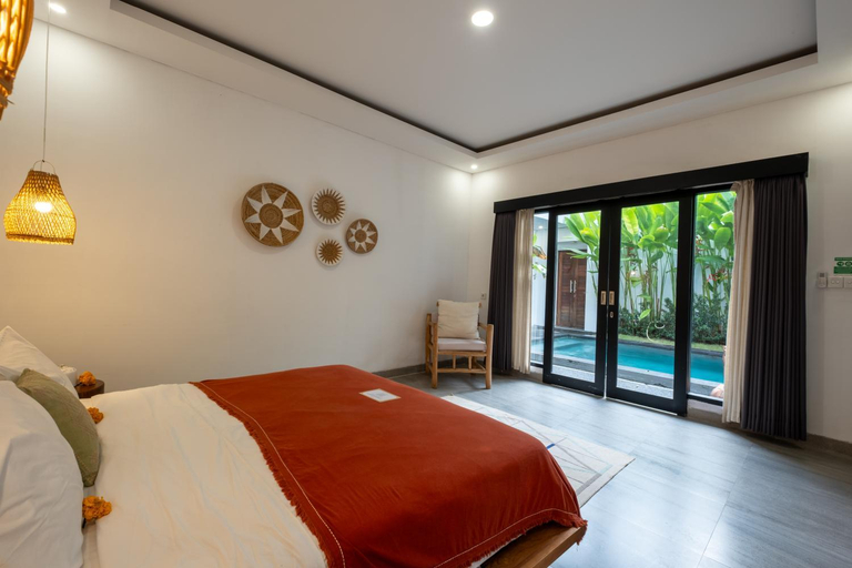 Bedroom 2, AGATE VILLA - 5Min to Canggu - 1Min to Shops & Restaurants, Badung