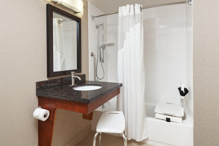 Bathroom 2, Holiday Inn Express Hotels- Hampton By IHG, Hampton