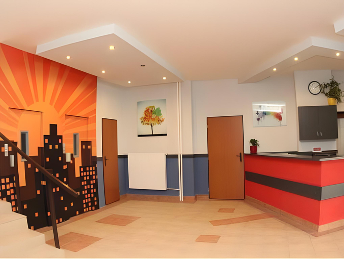 Reception, City Building, Košice II