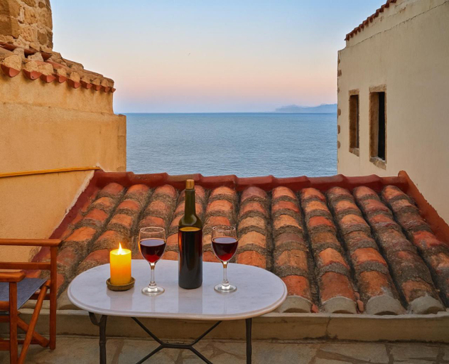 View 4, Pablito House-Seaview Monemvasia Nests, Peloponnese