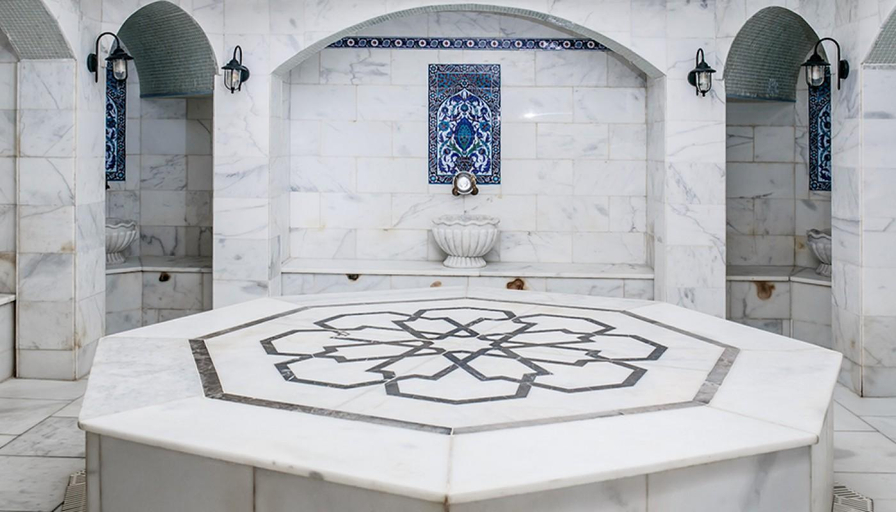 Bathroom 5, Qafqaz Karvansaray Hotel, Qəbələ