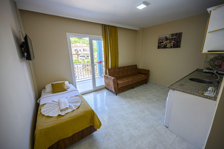 Bedroom 4, Can Apartments, Marmaris